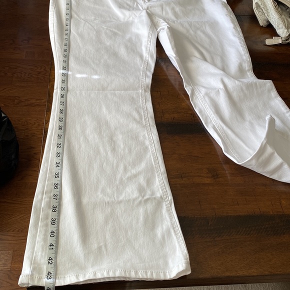Cato Women’s Plus White Denim Pants - Picture 14 of 15
